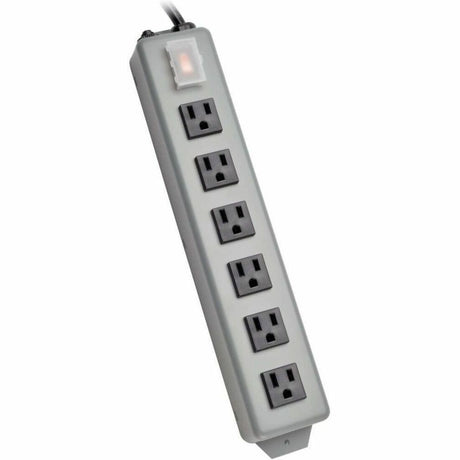 Eaton Tripp Lite Series Industrial Power Strip Metal, Lighted Power Switch, 6-Outlet, 6 ft. (1.8 m) Cord — 6SP