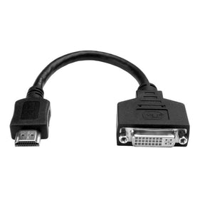 Eaton Tripp Lite Series HDMI to DVI Adapter Video Converter (HDMI-M to DVI-D F), 8-in. (20.32 cm) — P132-08N