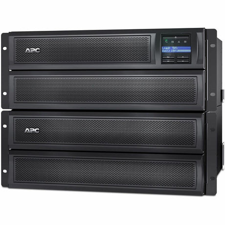 APC Smart-UPS X, Line Interactive, 3kVA, Rack/tower convertible 4U, 100V-127V, 6x 5-15R+3x 5-20R+1x L5-30R NEMA, NMC, Extended runtime,Short depth,TAA — SMX3000LVNCUS