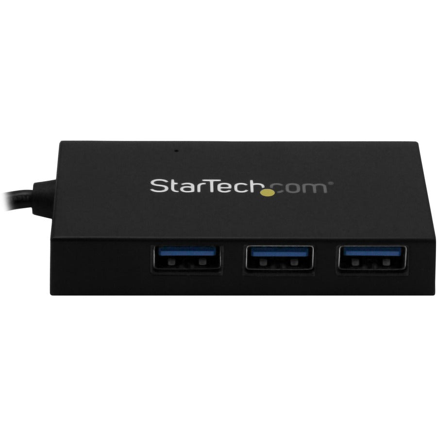 StarTech.com 4 Port USB 3.0 Hub - USB-A to USB-C & 3x USB-A SuperSpeed 5Gbps - Self or USB Bus Powered - USB 3.2 Gen 1 BC 1.2 Charging Hub — HB30A3A1CSFS