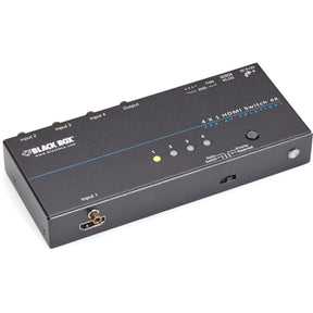 Black Box 4K HDMI Switch - 4 x 1 — VSW-HDMI4X1-4K
