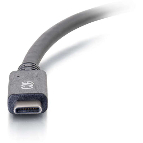 C2G 3ft (0.9m) USB-C&reg; to USB-A 3.2 Gen 1 (5Gbps) Cable M/M - Black — 28831