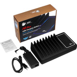 SIIG 10-Port USB Charging Station with Ambient Light Deck — AC-PW1314-S1