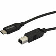 StarTech.com 2m 6 ft USB C to USB B Cable - M/M - USB 2.0 - USB Type C Printer Cable - USB 2.0 Type-C to Type-B Cable — USB2CB2M