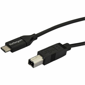 StarTech.com 2m 6 ft USB C to USB B Cable - M/M - USB 2.0 - USB Type C Printer Cable - USB 2.0 Type-C to Type-B Cable — USB2CB2M