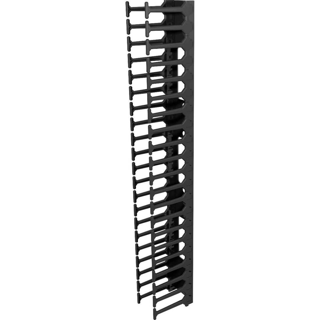 Vertiv Vertical Cable Wire Organizer with finger slots - 42U| 800mm (VRA1016) — VRA1016