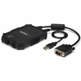 StarTech.com Laptop to Server KVM Console, Rugged USB Crash Cart Adapter with File Transfer and Video Capture, TAA — NOTECONS02X