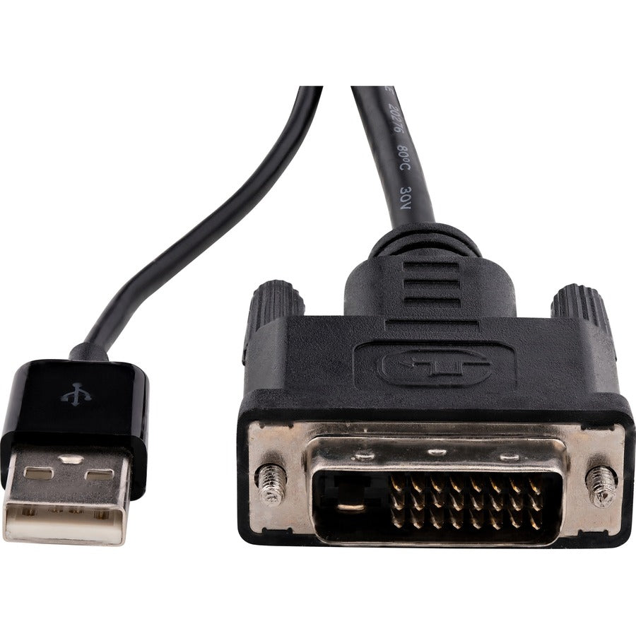 StarTech.com DVI to DisplayPort Adapter with USB Power - DVI-D to DP Video Adapter - DVI to DisplayPort Converter - 1920 x 1200 — DVI2DP2