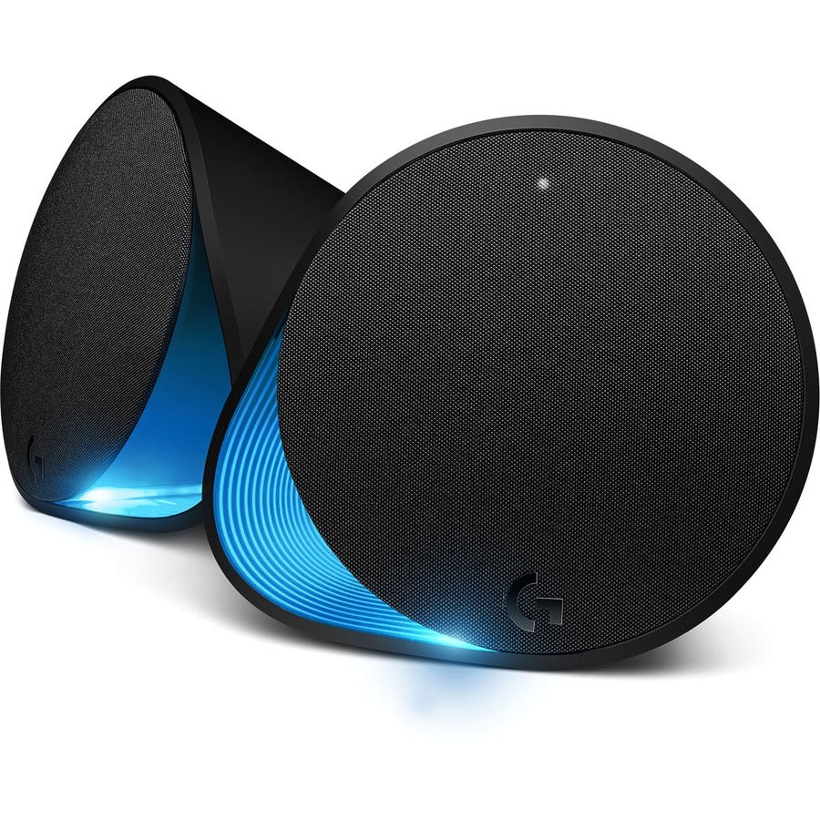 Logitech LIGHTSYNC G560 2.1 Bluetooth Speaker System - 240 W RMS - Black — 980-001300