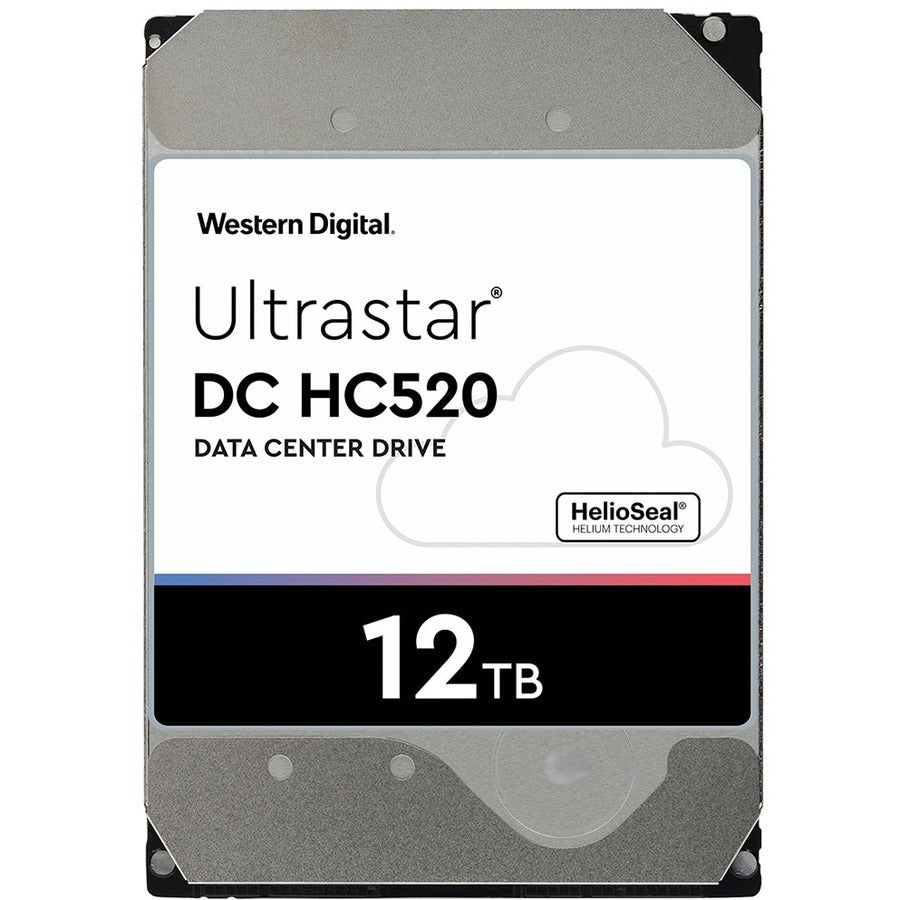 Western Digital Ultrastar DC HC520 HUH721212ALE604 12 TB Hard Drive - 3.5" Internal - SATA (SATA/600) — 0F30146