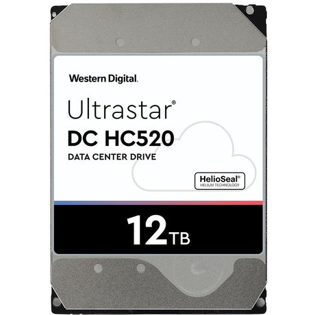 Western Digital Ultrastar DC HC520 HUH721212ALE604 12 TB Hard Drive - 3.5" Internal - SATA (SATA/600) — 0F30146