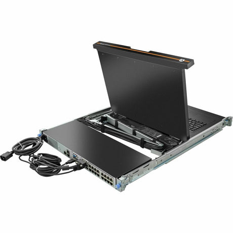 Vertiv Avocent LRA Rack Console 18.5" LCD Widescreen,8-Port, Keyboard with Touchpad — LRA185KMM8D-G01