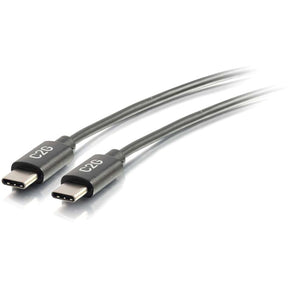 C2G 3ft USB C Cable - USB C to USB C Cable - USB C 2.0 3A - 480 Mbps - M/M — 28825