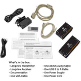 Avocent LV 3000 Series High Quality KVM Extender Kit with Receiver & Transmitter — LV3010P-001