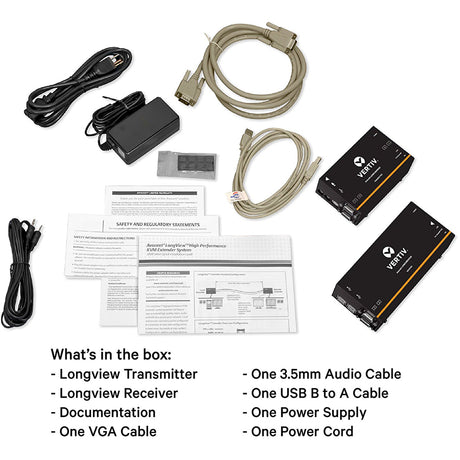 Avocent LV 3000 Series High Quality KVM Extender Kit with Receiver & Transmitter — LV3010P-001
