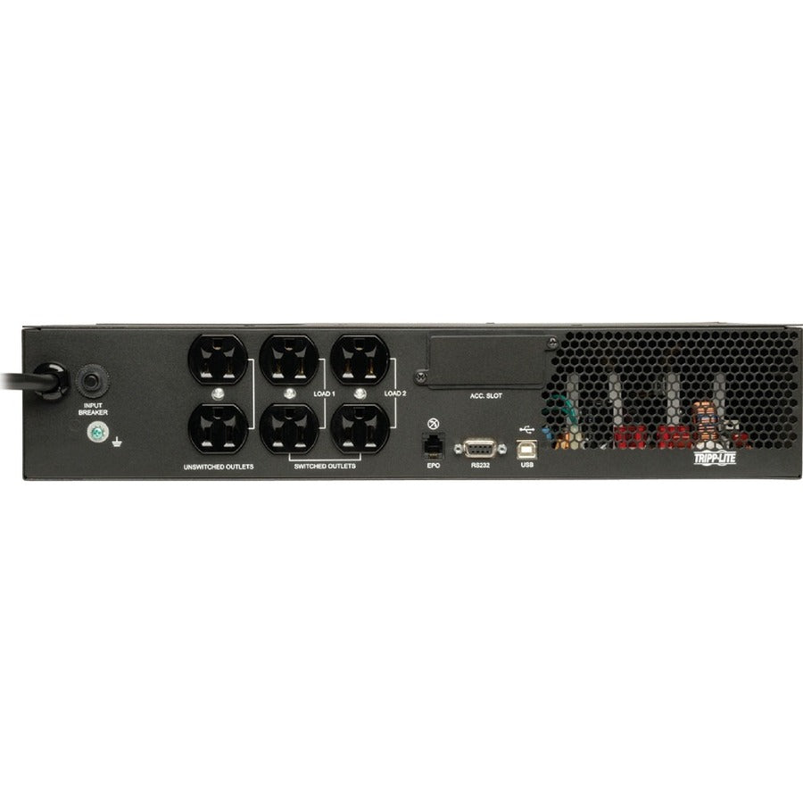 Eaton Tripp Lite Series SmartPro UPS, Lithium Battery Backup - 120V, 1kVA, 800W, Line Interactive, 2U, Sine Wave, LCD, 6 Outlets — SMART1000RM2UL