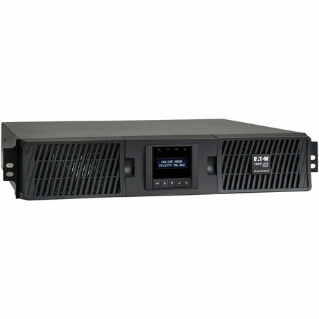 Eaton Tripp Lite Series SmartOnline 1500VA 1350W 208/230V Double-Conversion UPS - 8 Outlets, Extended Run, Network Card Option, LCD, USB, DB9, 2U Rack/Tower — SUINT1500LCD2U