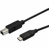 StarTech.com 0.5m USB C to USB B Printer Cable - M/M - USB 2.0 - USB C to USB B Cable - USB C Printer Cable - USB Type C to Type B Cable — USB2CB50CM