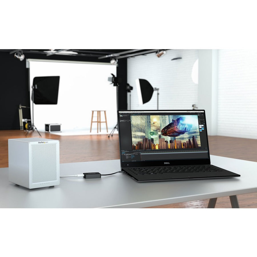 StarTech.com Thunderbolt 3 to Thunderbolt 2 Adapter - TB3 Laptop to TB2/TB1 Displays & Devices - Thunderbolt Converter - Windows & Mac — TBT3TBTADAP