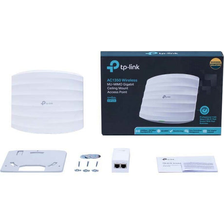 TP-Link EAP225 Dual Band IEEE 802.11ac 1.32 Gbit/s Wireless Access Point - Indoor — EAP225