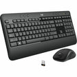 Logitech MK540 Advanced Wireless Keyboard and Mouse Combo for Windows, 2.4 GHz Unifying USB-Receiver — 920-008671