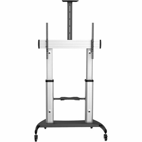 StarTech.com Mobile TV Stand, Heavy Duty Universal TV Cart for 60-100 inch Display (100kg/220lb), Height Adjustable Rolling TV Floor Stand — STNDMTV100