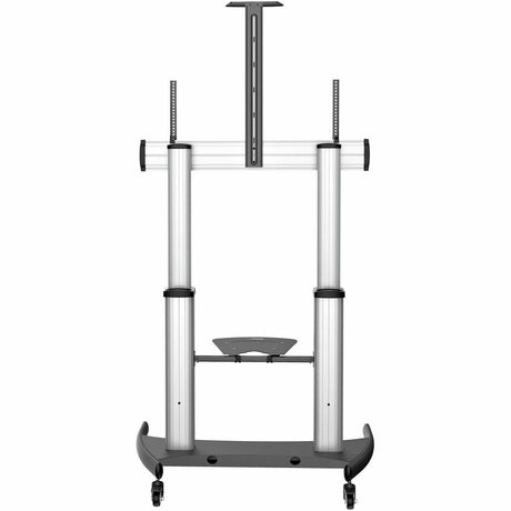 StarTech.com Mobile TV Stand, Heavy Duty Universal TV Cart for 60-100 inch Display (100kg/220lb), Height Adjustable Rolling TV Floor Stand — STNDMTV100