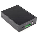 StarTech.com Industrial 6 Port Gigabit Ethernet Switch 4 PoE RJ45 +2 SFP Slots 30W PoE+ 48VDC 10/100/1000 Mbps -40C to 75C w/DIN Connector — IES1G52UPDIN