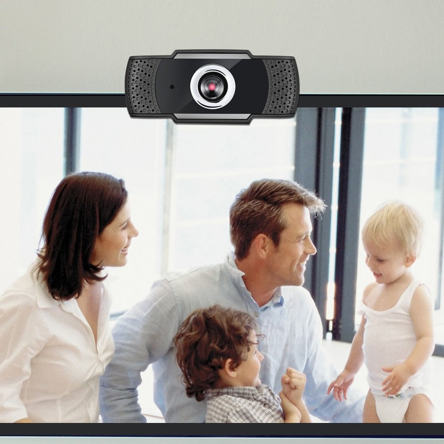 Adesso CyberTrack H4 1080P USB Webcam - 2.1 Megapixel - 30 fps - Manual Focus-Tripod Mount — CyberTrack H4