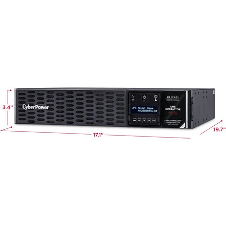 CyberPower PR2000RTXL2UTAA TAA Compliant UPS System — PR2000RTXL2UTAA