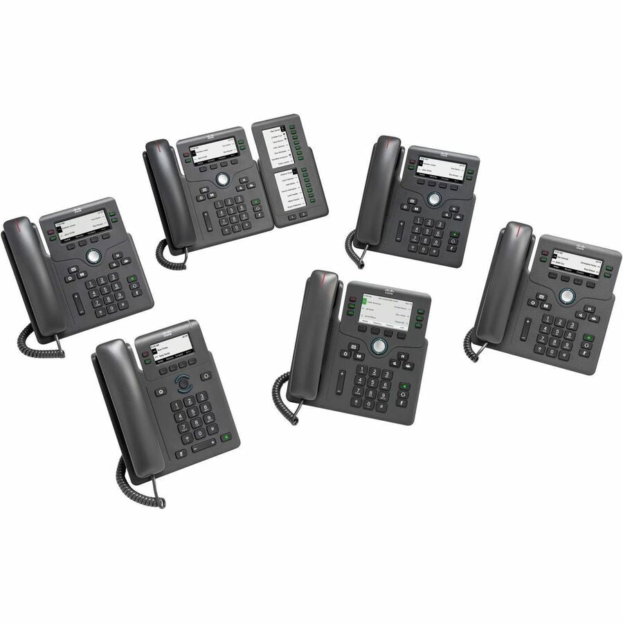 Cisco 6821 IP Phone - Corded - Corded - Wall Mountable — CP-6821-3PW-NA-K9=