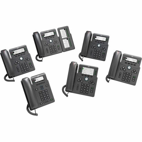 Cisco 6821 IP Phone - Corded - Corded - Wall Mountable — CP-6821-3PW-NA-K9=