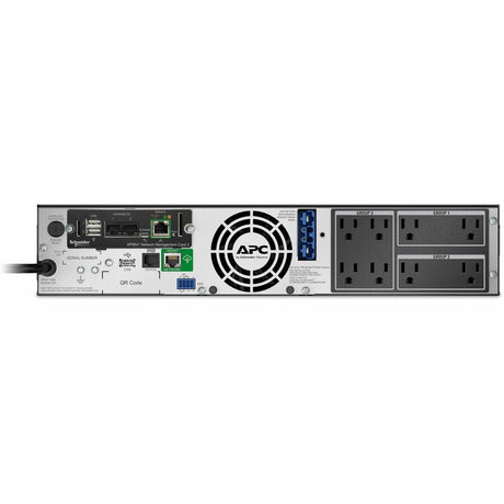 APC Smart-UPS X, Line Interactive, 1500VA, Rack/tower convertible 2U, 120V, 8x 5-15R NEMA, SmartConnect port+NMC, Extended runtime — SMX1500RM2UCNC