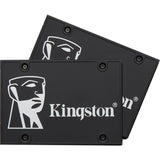 Kingston KC600 2 TB Solid State Drive - 2.5" Internal - SATA (SATA/600) - 3.5" Carrier — SKC600/2048G