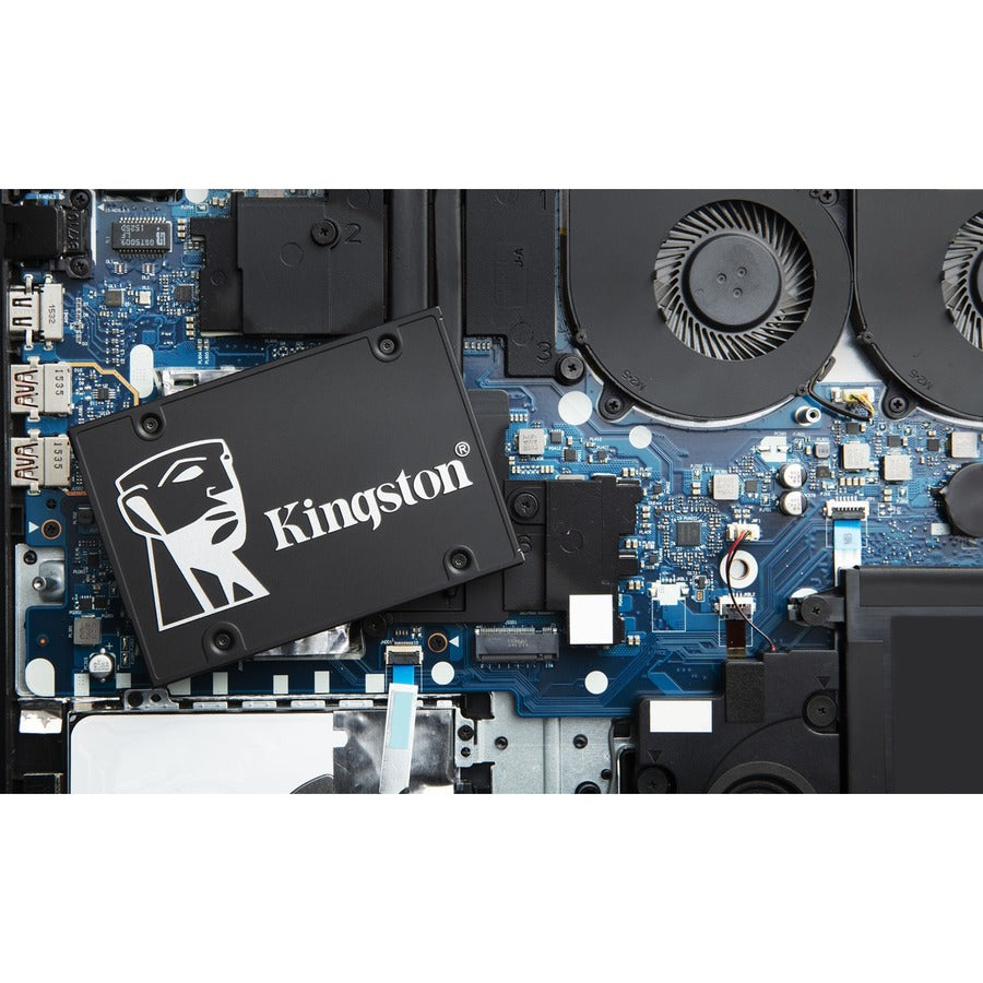 Kingston KC600 2 TB Solid State Drive - 2.5" Internal - SATA (SATA/600) - 3.5" Carrier — SKC600/2048G