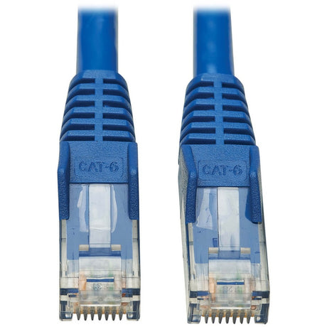 Eaton Tripp Lite Series Cat6 Gigabit Snagless Molded UTP Ethernet Cable (RJ45 M/M), PoE, CMR-LP, Blue, 6 ft. (1.83 m), TAA — N201P-006-BL