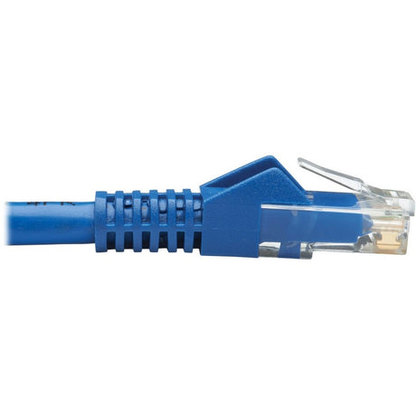 Eaton Tripp Lite Series Cat6 Gigabit Snagless Molded UTP Ethernet Cable (RJ45 M/M), PoE, CMR-LP, Blue, 6 ft. (1.83 m), TAA — N201P-006-BL