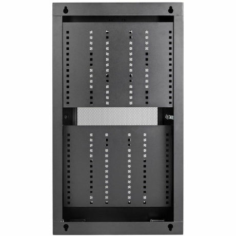 Eaton Tripp Lite Series SmartRack 3U Low-Profile Vertical-Mount Switch-Depth Wall-Mount Structured Wiring Enclosure, Adjustable Equipment Brackets — SRWF6UMOD