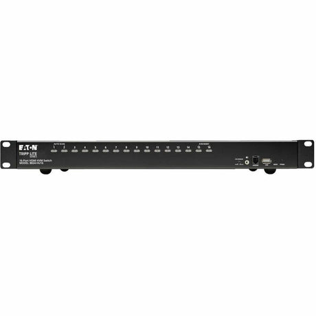 Eaton Tripp Lite Series 16-Port HDMI/USB KVM Switch with Audio/Video and USB Peripheral Sharing, 1U Rack-Mount, TAA — B024-HU16