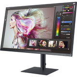 Samsung F32TU874VN 32" Class 4K UHD LCD Monitor - 16:9 - Dark Blue Gray — F32TU874VN