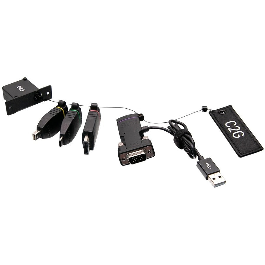 C2G VGA to HDMI Adapter for Universal HDMI Adapter Ring — 29869