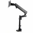 StarTech.com Desk Mount Monitor Arm with 2x USB 3.0 ports for VESA Display up to 34" (17.6lb/8kg), C-Clamp/Grommet, Mechanical Spring — ARMPIVOT2USB3
