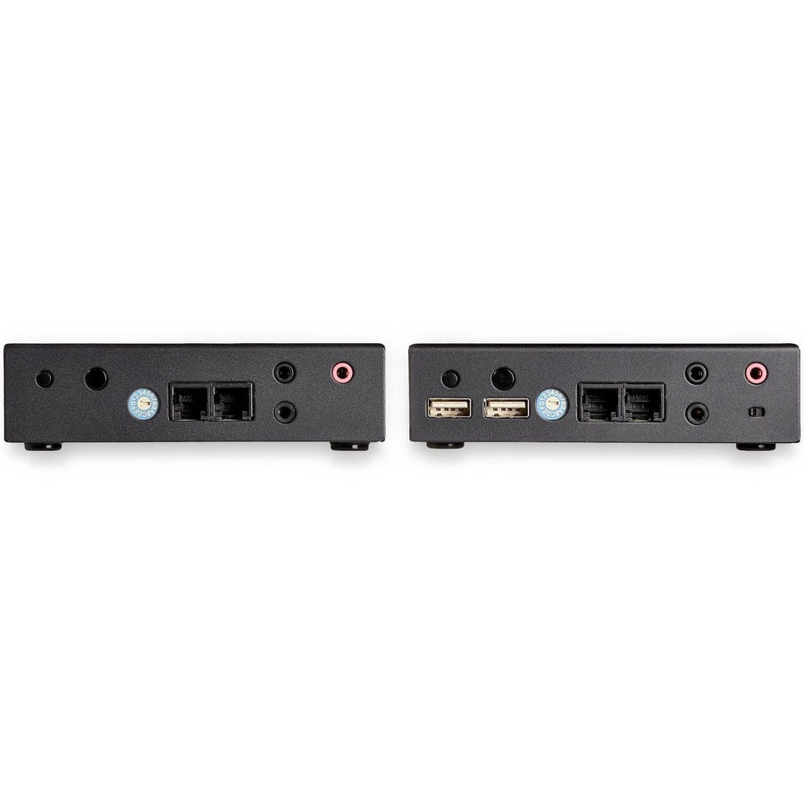 StarTech.com HDMI KVM Extender over IP Network - 4K 30Hz HDMI and USB over IP LAN or Cat5e/Cat6 Ethernet (100m/330ft) - Remote KVM Console — SV565HDIP