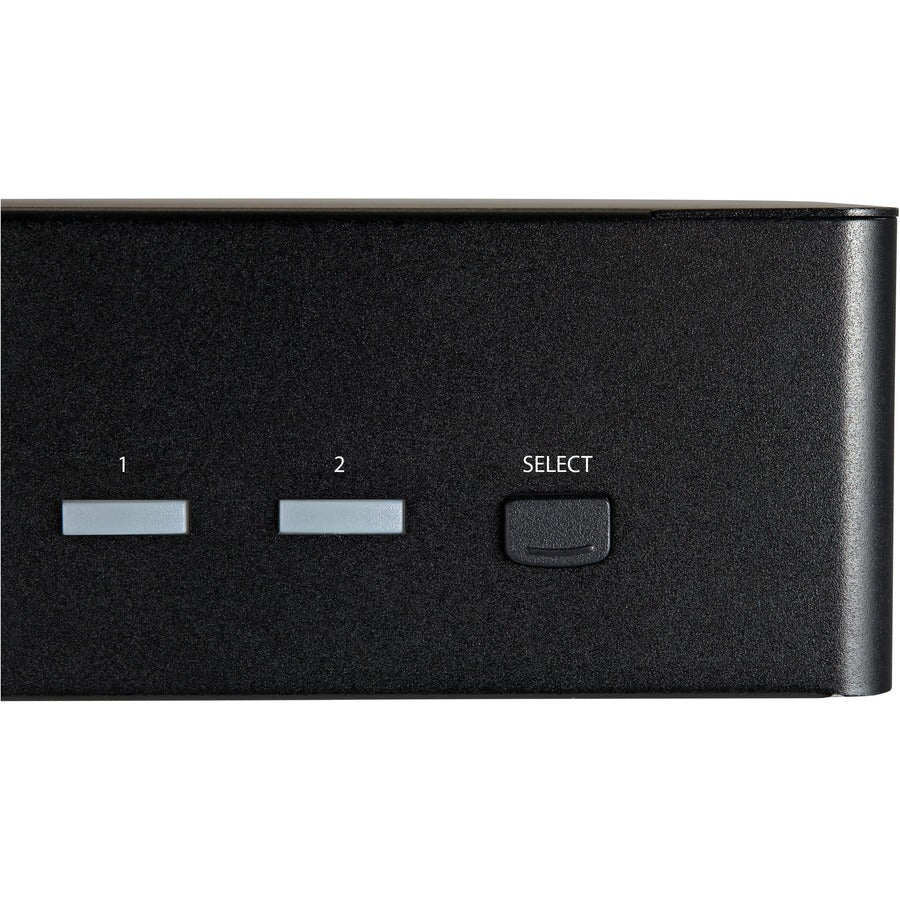 StarTech.com 2 Port Dual Monitor HDMI KVM Switch, 4K 60Hz HDMI 2.0 UHD HDR, 2 Port USB 3.0 Hub, 4x USB HID, Audio, Hotkey Switching, TAA — SV231DHU34K6