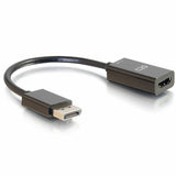 C2G 8in DisplayPort Male to HDMI Female Passive Adapter Converter - 4K 30Hz — 54431