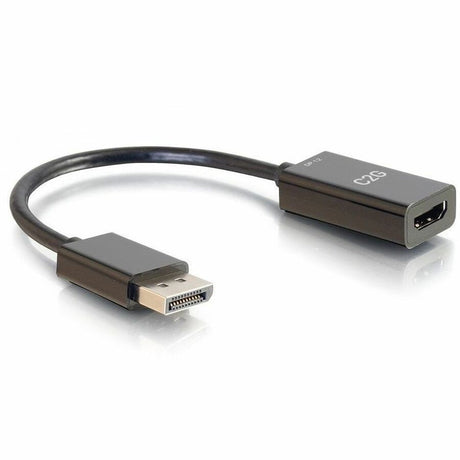 C2G 8in DisplayPort Male to HDMI Female Passive Adapter Converter - 4K 30Hz — 54431