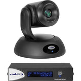 Vaddio RoboSHOT 12E HDBT OneLINK HDMI Video Conferencing System - Includes PTZ Camera and HDMI Interface - Black — 999-99600-100