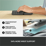Logitech ERGO K860 Split Ergonomic Keyboard, Wireless Connectivity, Graphite — 920-009166