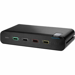 Belkin Universal 2nd Gen Secure KVM Switch, 4-Port Dual Head w/ CAC — F1DN204KVM-UN-4
