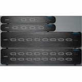 Belkin Universal 2nd Gen Secure KVM Switch, 4-Port Dual Head w/ CAC — F1DN204KVM-UN-4